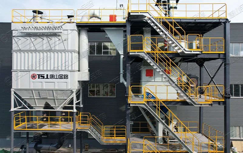 浙江干法制砂樓項目安裝飛快，馬上完工！